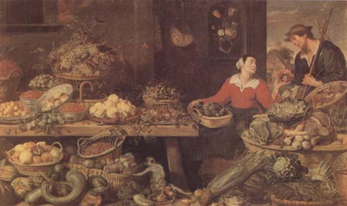 Frans Snyders Fruit and Vegetable Stall (mk14)